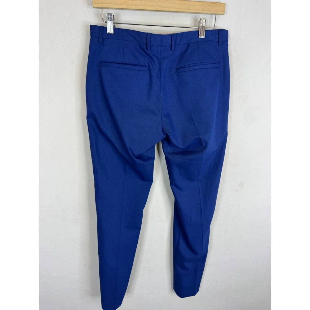 Zara Man Royal Blue Slim Fit Two Piece Suit Blazer 38 Pants 30X30